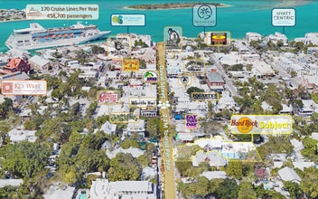 313 Duval St, Key West, FL - AERIAL  map view