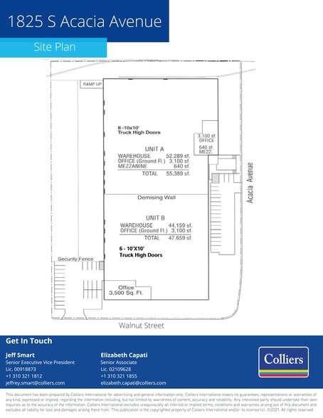 1825 Acacia Ave, Compton, CA for lease - Site Plan - Image 2 of 6
