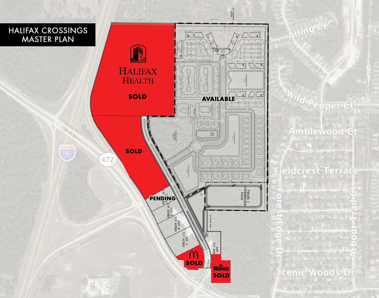 Howland Blvd & Halifax Crossing Blvd, Deltona, FL for sale - Site Plan - Image 2 of 2