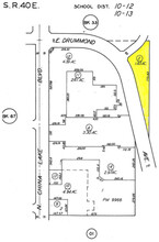 Drummond Ave, Ridgecrest, CA - aerial  map view