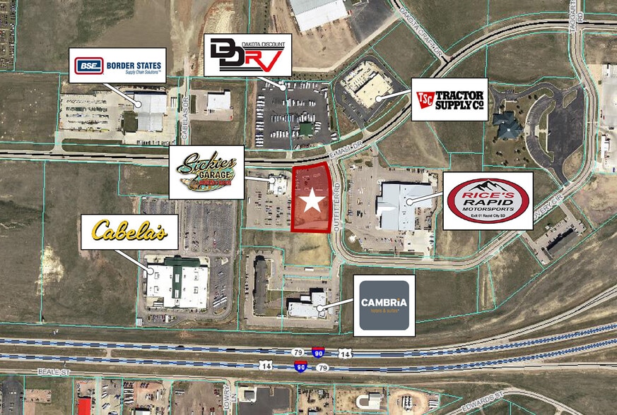 TBD Outfitter, Rapid City, SD for sale - Aerial - Image 1 of 2