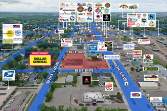 824 Dakota Ave, Wahpeton, ND - AERIAL map view - Image1