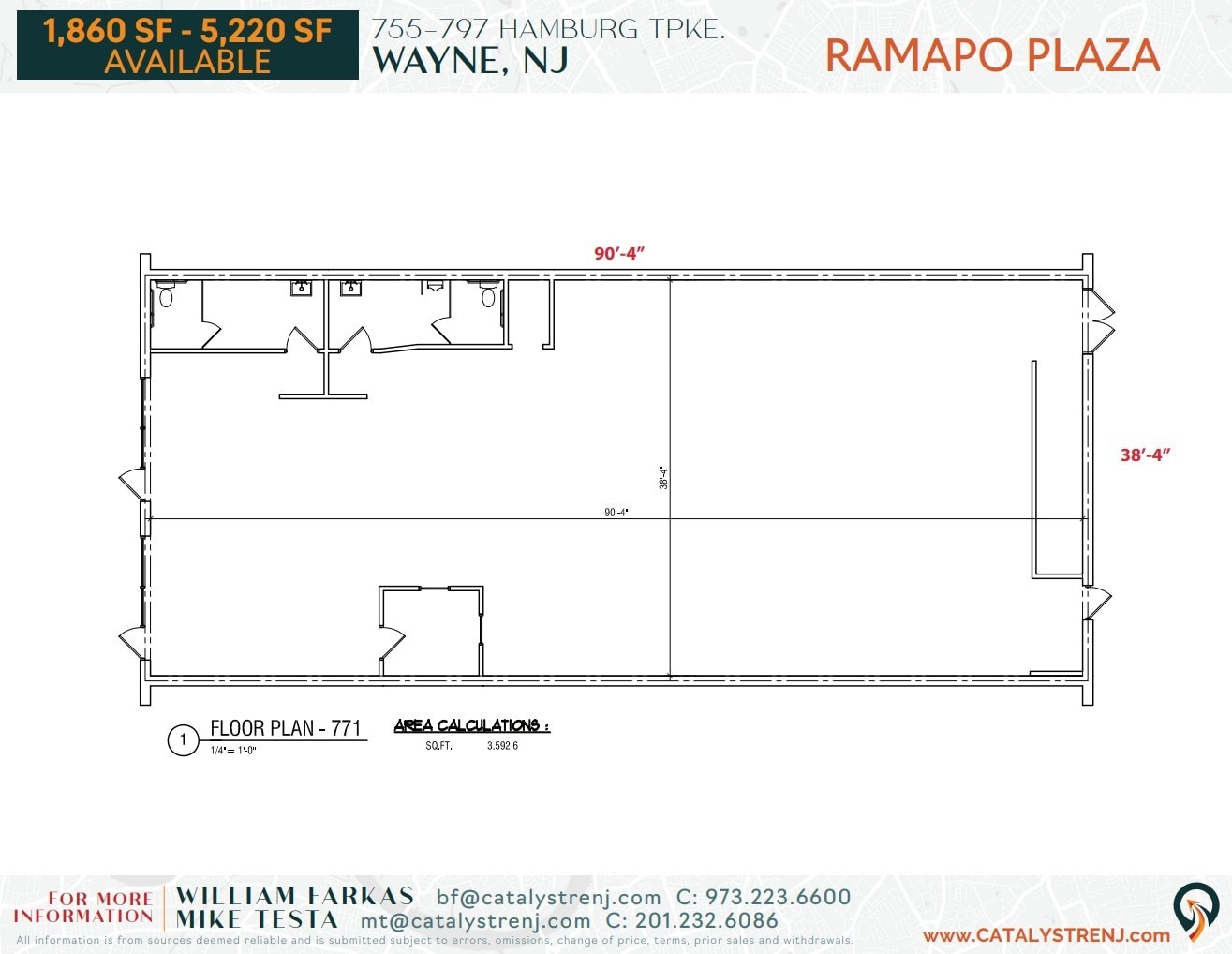 777 Hamburg Tpke, Wayne, NJ for lease Floor Plan- Image 1 of 1