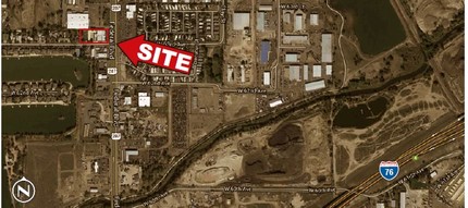 6301 N Federal Blvd, Denver, CO - aerial  map view