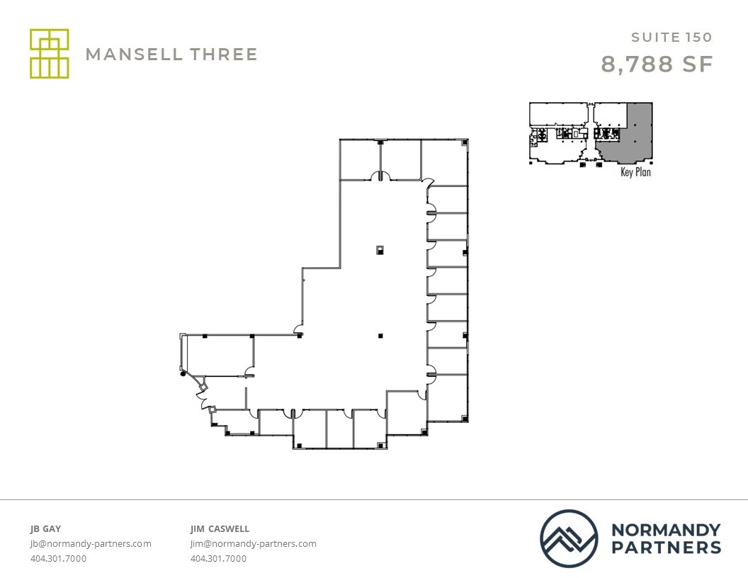 3600 Mansell Rd, Alpharetta, GA for lease Floor Plan- Image 1 of 1