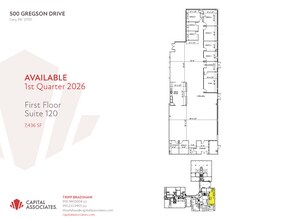 500 Gregson Dr, Cary, NC for lease Floor Plan- Image 1 of 1
