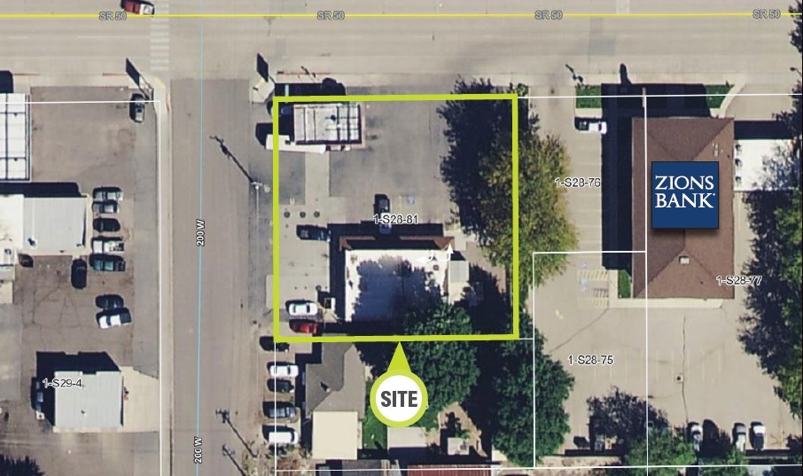 195 W Main St, Salina, UT for sale - Aerial - Image 2 of 3