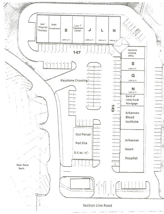 147 Section Line Rd, Hot Springs, AR for lease Floor Plan- Image 1 of 1