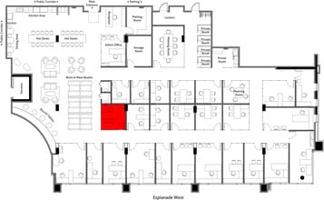 252 W Esplanade, North Vancouver, BC for lease Floor Plan- Image 2 of 2
