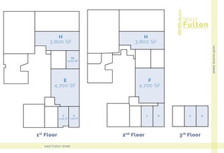 1400-1416 W Fulton St, Chicago, IL for lease Floor Plan- Image 1 of 1