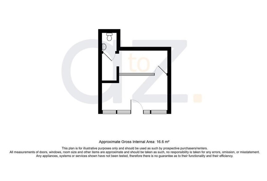 242 High St, London for lease - Floor Plan - Image 2 of 3