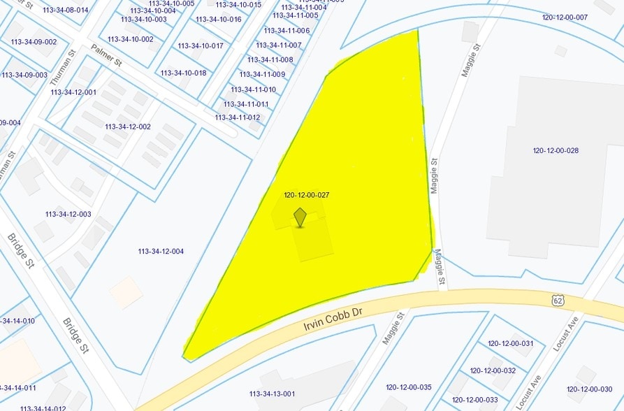 2300 Irvin Cobb Dr, Paducah, KY for sale - Plat Map - Image 1 of 1