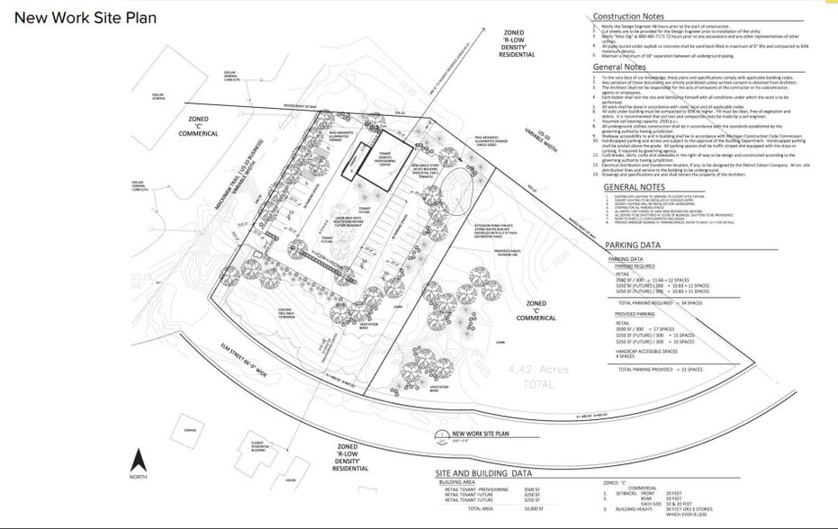 4608 Mackinaw Trl, Reed City, MI for sale - Site Plan - Image 2 of 4