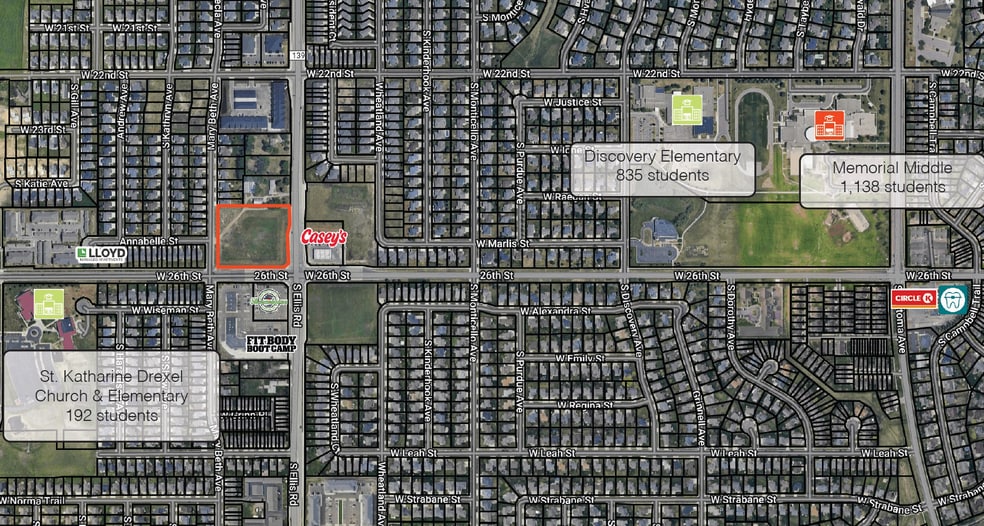 Ellis Rd, Sioux Falls, SD for sale - Building Photo - Image 1 of 2