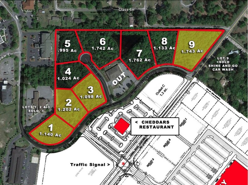 491 Gateway Center Blvd, Brunswick, GA for sale - Site Plan - Image 3 of 3