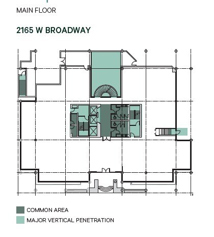 2165 W Broadway, Vancouver, BC for lease Floor Plan- Image 1 of 1