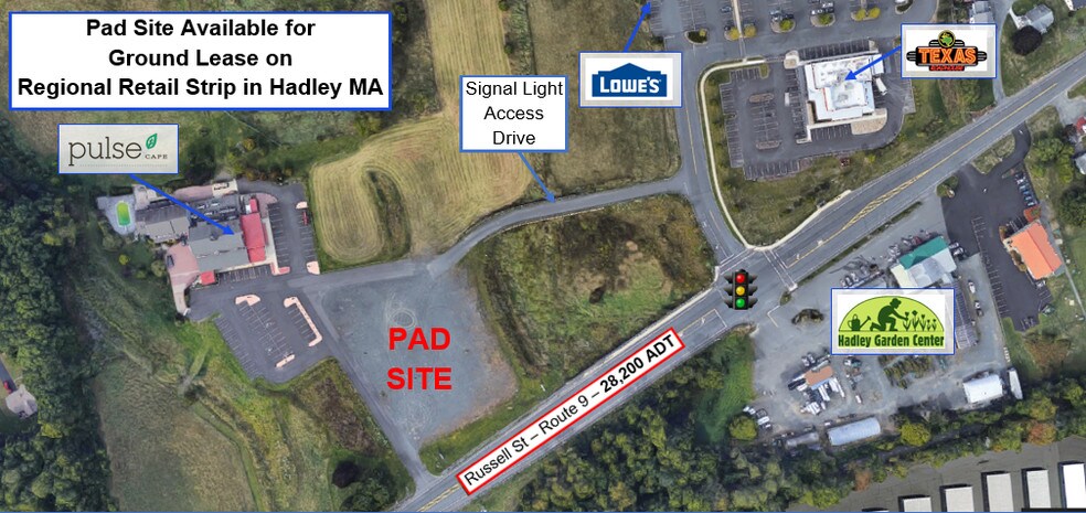 272 Russell St, Hadley, MA for sale - Aerial - Image 1 of 1