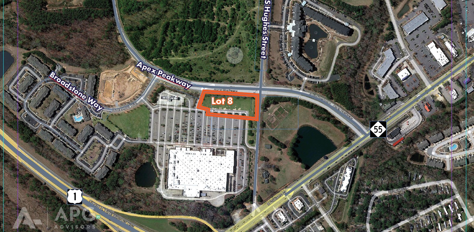 3111 Apex Peakway, Apex, NC for sale Aerial- Image 1 of 1