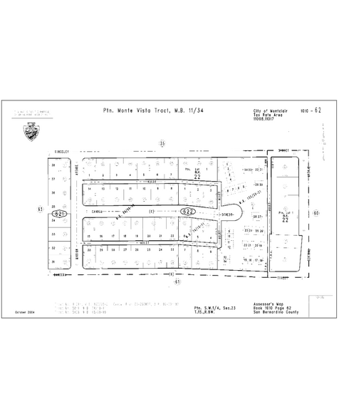 10340 Central Ave, Montclair, CA for sale - Plat Map - Image 3 of 3