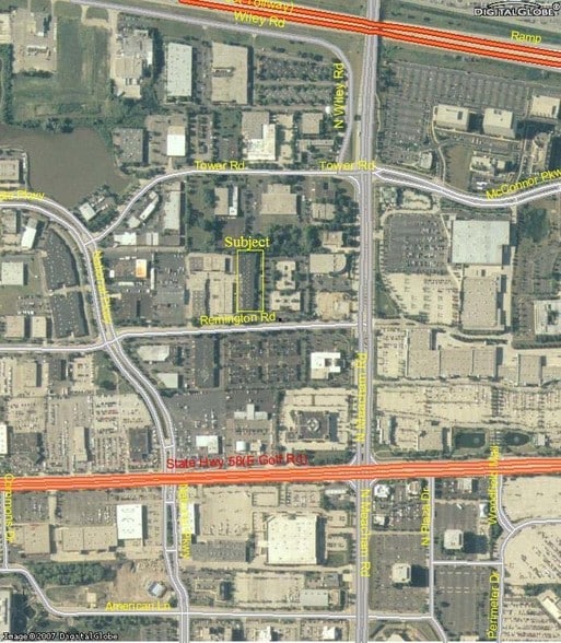 1300 Remington Rd, Schaumburg, IL for lease - Aerial - Image 2 of 9