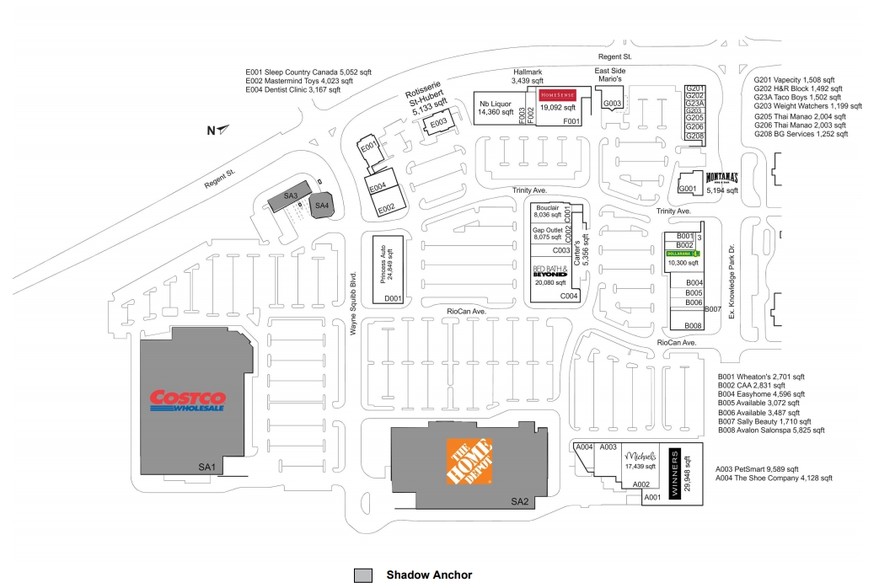 9 Riocan Ave, Fredericton, NB for lease - Site Plan - Image 1 of 1