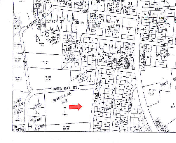 600 S 2nd Ave, Mansfield, TX for sale Plat Map- Image 1 of 1