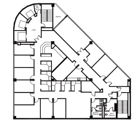 888 W 6th St, Los Angeles, CA for lease Floor Plan- Image 1 of 1