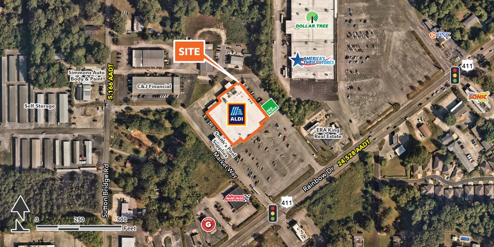 3331 Rainbow Dr, Rainbow City, AL for lease - Building Photo - Image 1 of 3