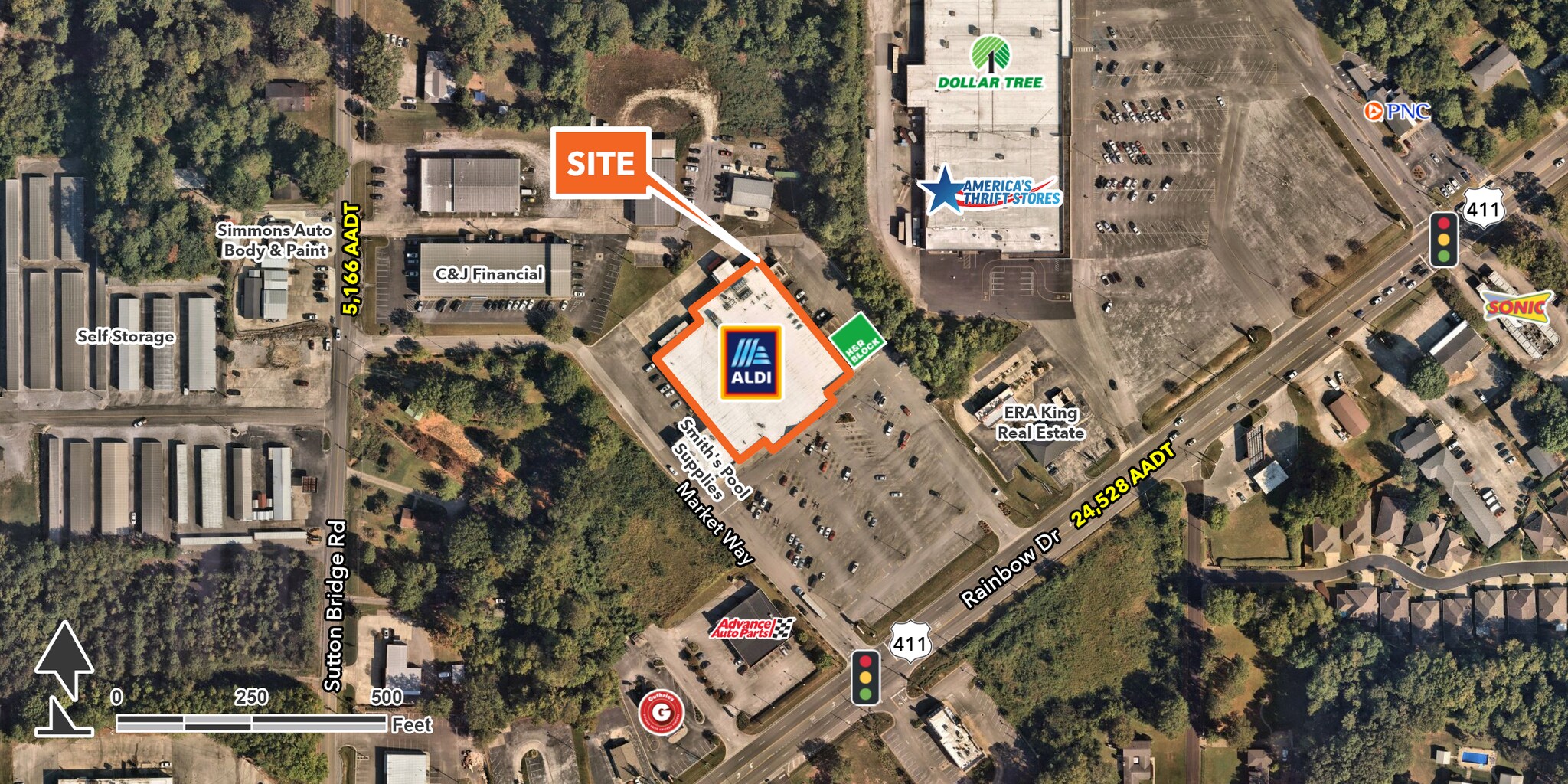 3331 Rainbow Dr, Rainbow City, AL for lease Building Photo- Image 1 of 4