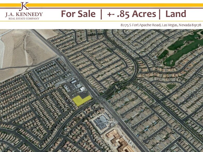 8275 S Fort Apache Rd, Las Vegas, NV for sale - Aerial - Image 1 of 1