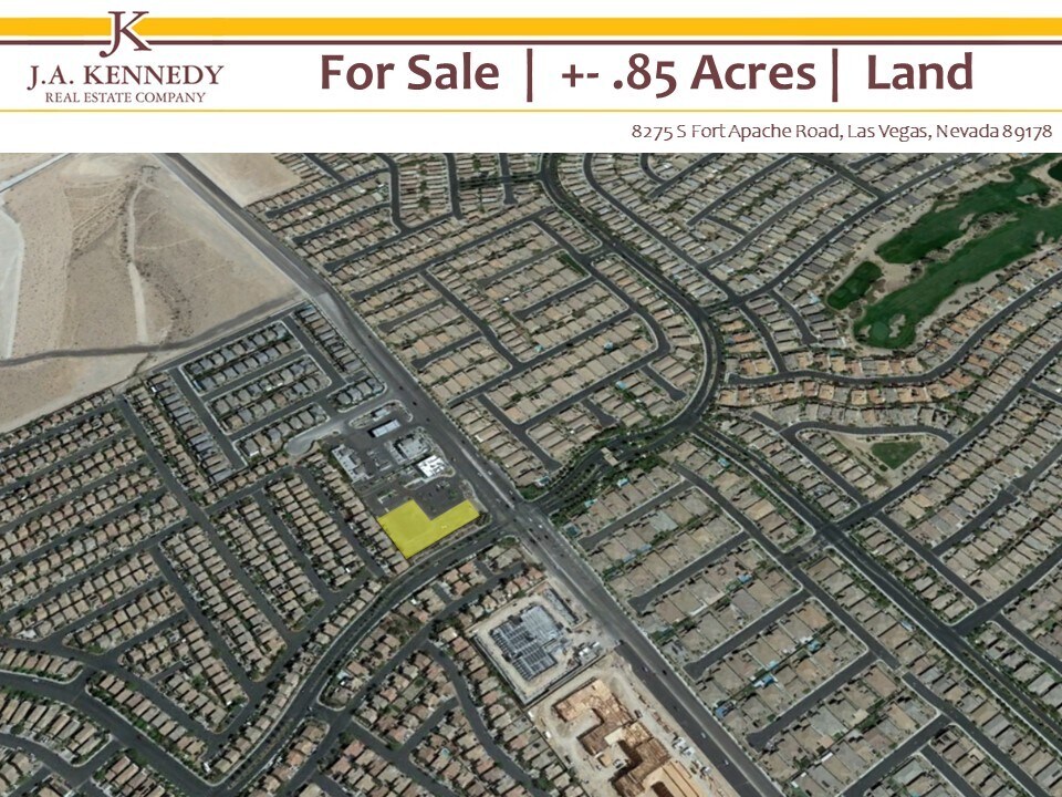 8275 S Fort Apache Rd, Las Vegas, NV for sale Aerial- Image 1 of 1