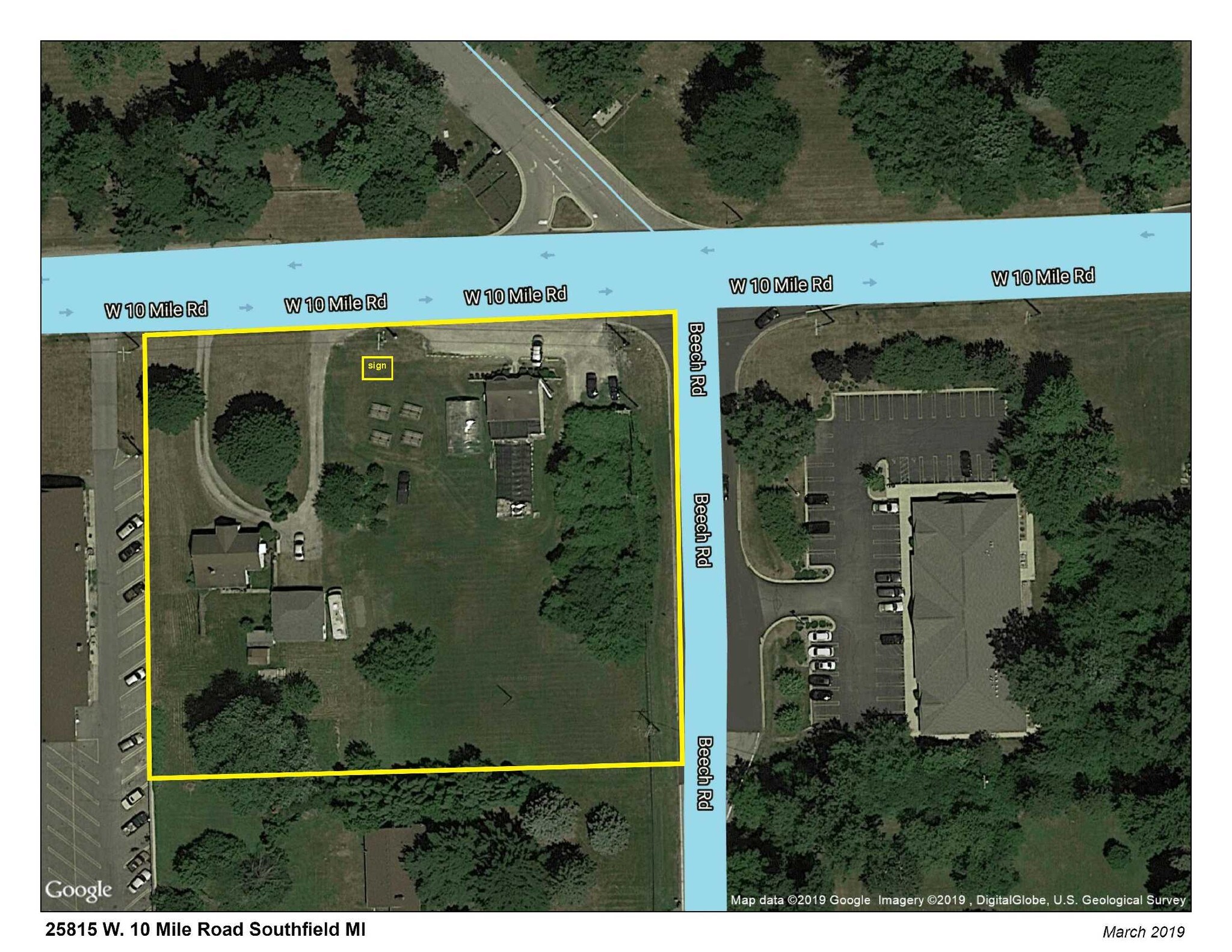 25815 W 10 Mile Rd, Southfield, MI for sale Primary Photo- Image 1 of 1