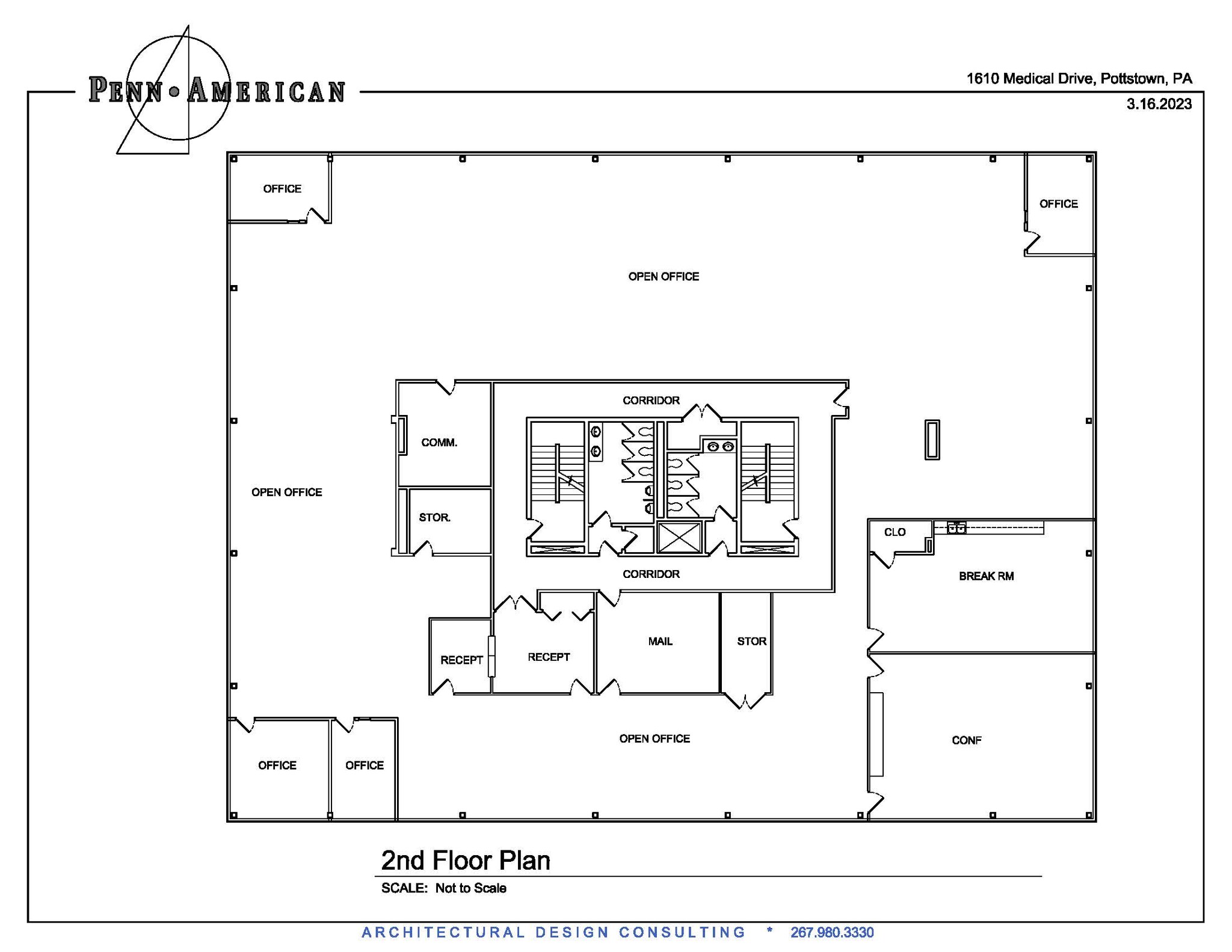 1610 Medical Dr, Pottstown, PA for lease Floor Plan- Image 1 of 12