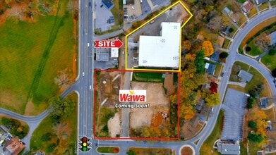 10544-10550 Reisterstown Rd, Owings Mills, MD - AERIAL map view - Image1