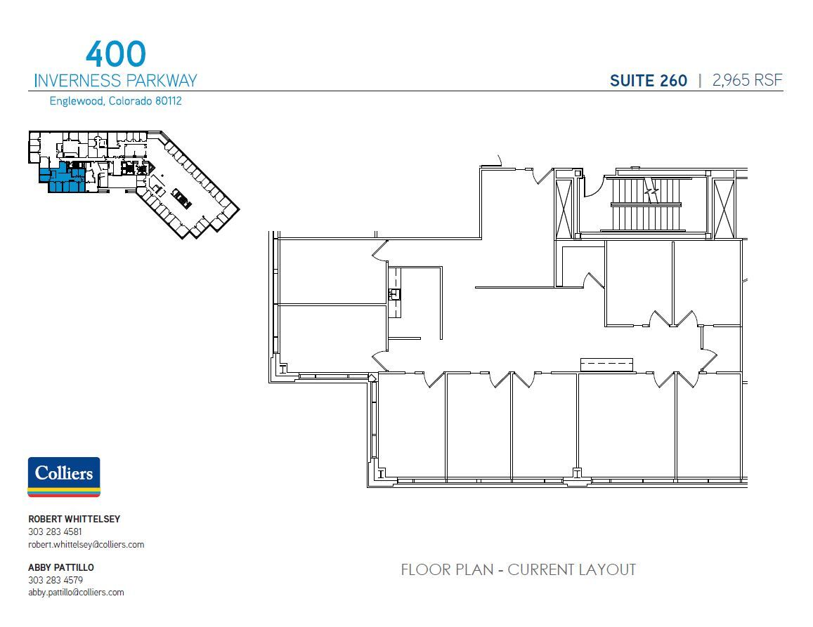 400 Inverness Pky, Englewood, CO for lease Floor Plan- Image 1 of 1