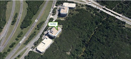3711 S Mopac Expy, Austin, TX - AERIAL map view