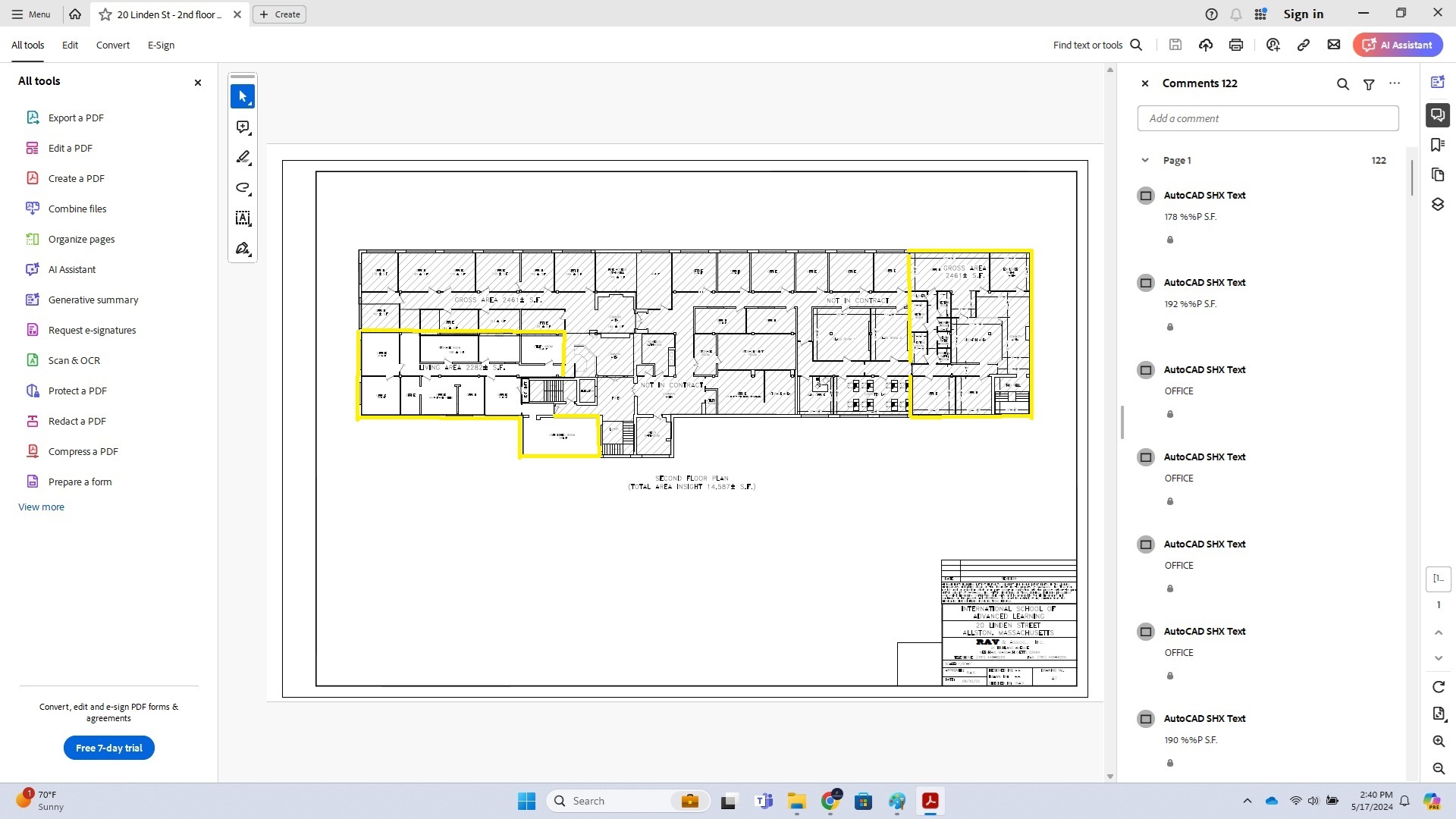 20 Linden St, Allston, MA for lease Floor Plan- Image 1 of 1