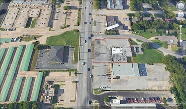 4601 S Peoria Ave, Tulsa, OK - AERIAL map view