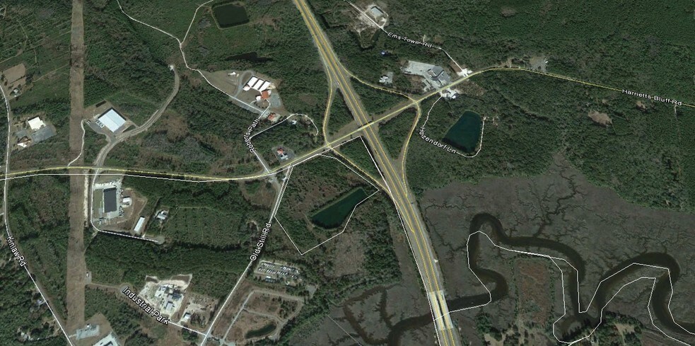 0 Harrietts Bluff Rd, Kingsland, GA for sale - Plat Map - Image 2 of 6