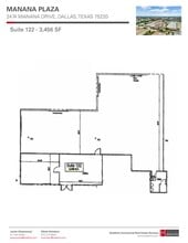 2474 Manana Dr, Dallas, TX for lease Floor Plan- Image 1 of 1