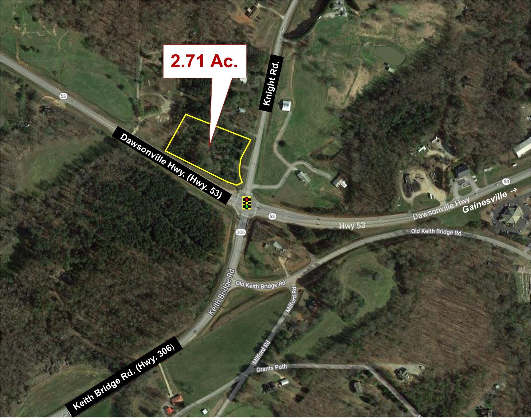 5060 Dawsonville Hwy, Gainesville, GA for sale Aerial- Image 1 of 1