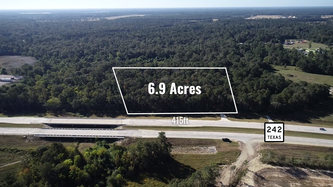 17526 Texas 242, Conroe, TX for sale Aerial- Image 1 of 5