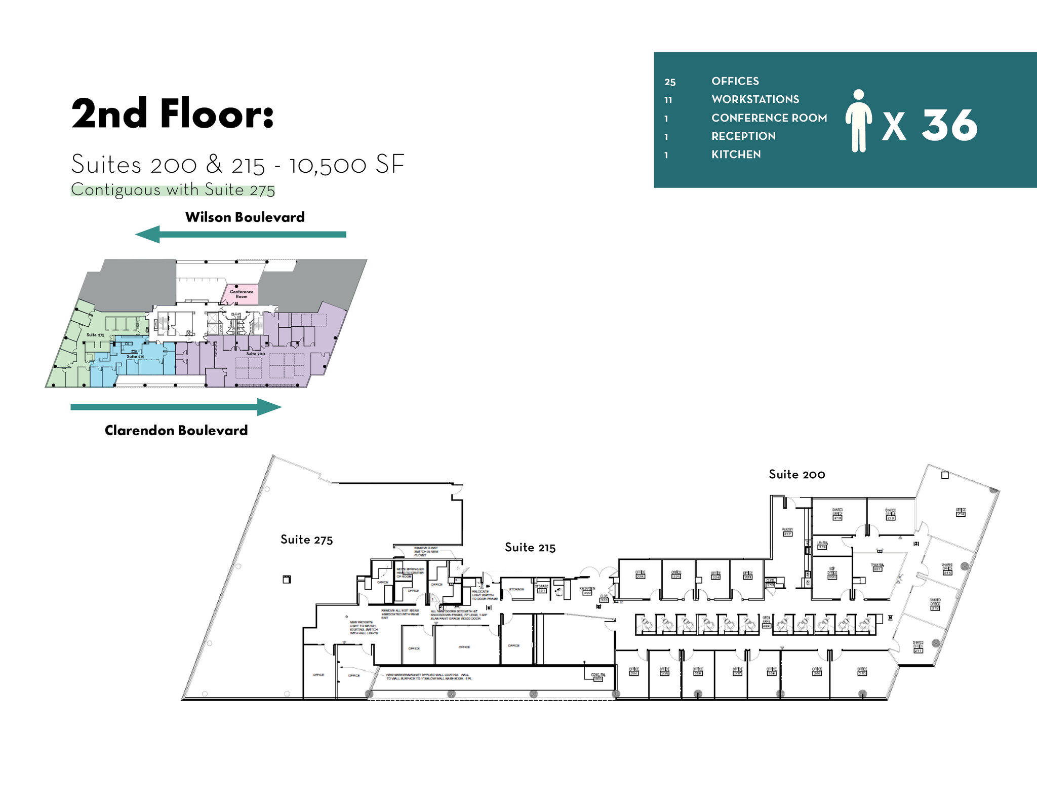 2500 Wilson Blvd, Arlington, VA for lease Floor Plan- Image 1 of 1