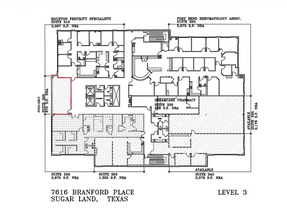 7616 Branford Pl, Sugar Land, TX for lease Floor Plan- Image 1 of 1