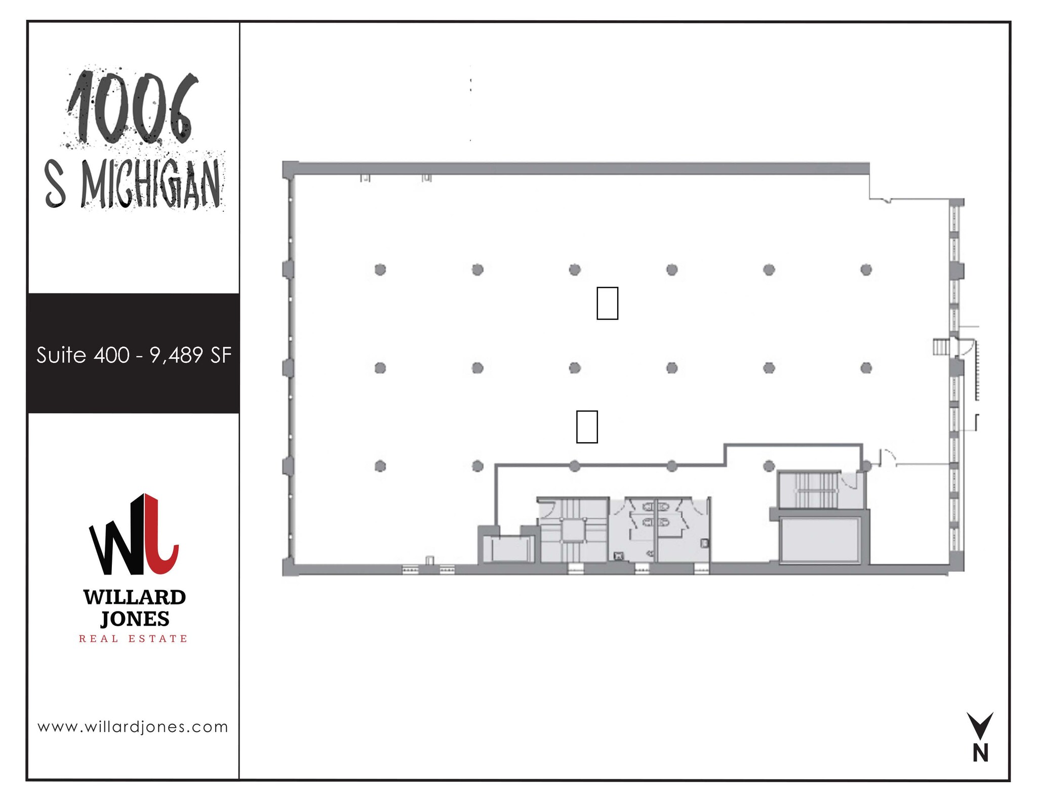 1006 S Michigan Ave, Chicago, IL for lease Floor Plan- Image 1 of 9