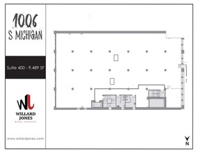 1006 S Michigan Ave, Chicago, IL for lease Floor Plan- Image 1 of 9