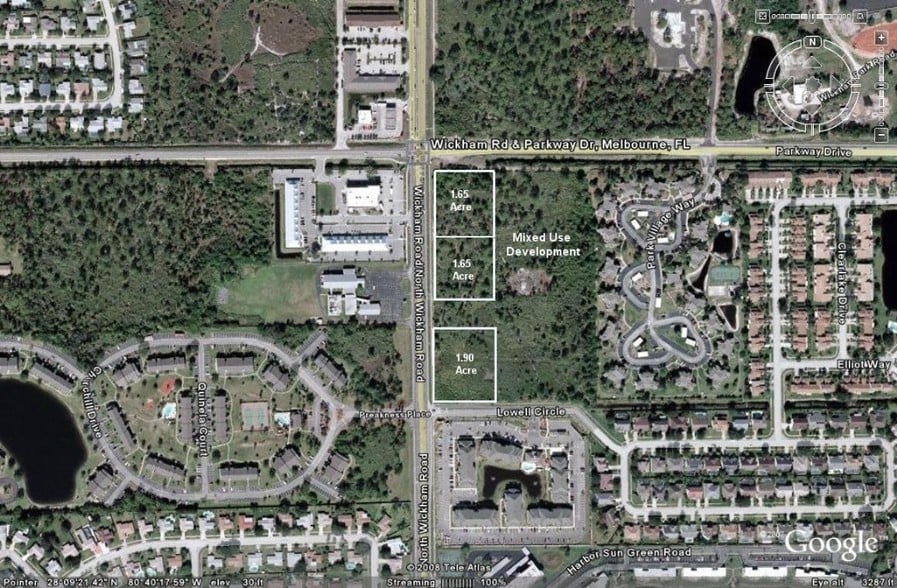 Wickham Rd & Parkway Dr, Melbourne, FL for sale - Building Photo - Image 2 of 4