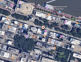 15 & 19 E Bay St, Savannah, GA - Aerial  map view - Image1
