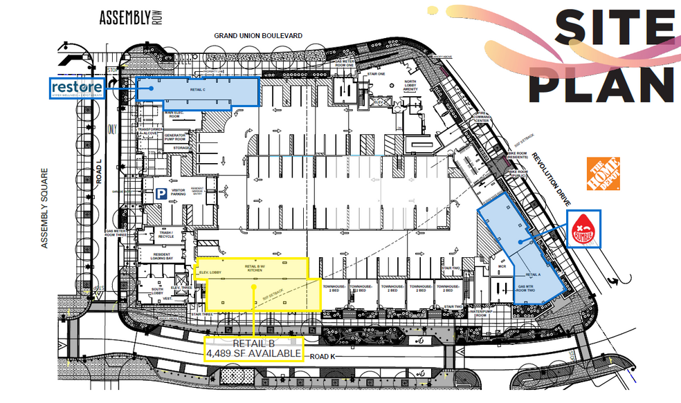 290 Revolution Dr, Somerville, MA for lease - Site Plan - Image 3 of 4