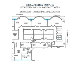 303 Walnut St, Harrisburg, PA for lease Floor Plan- Image 1 of 1